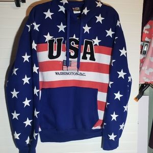 DC One American Flag Hoodie